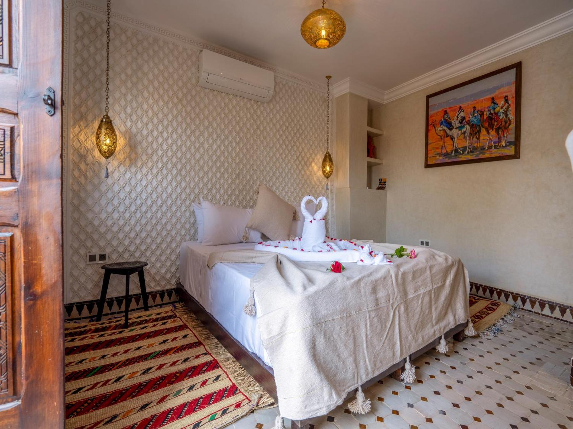 Riad Sun Of Kech Marrákes Szoba fotó